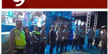 Ratusan Personel TNI Polri dan Dishub Amankan KKR & Seminar Persekutuan Doa Miracle di Kota Bitung