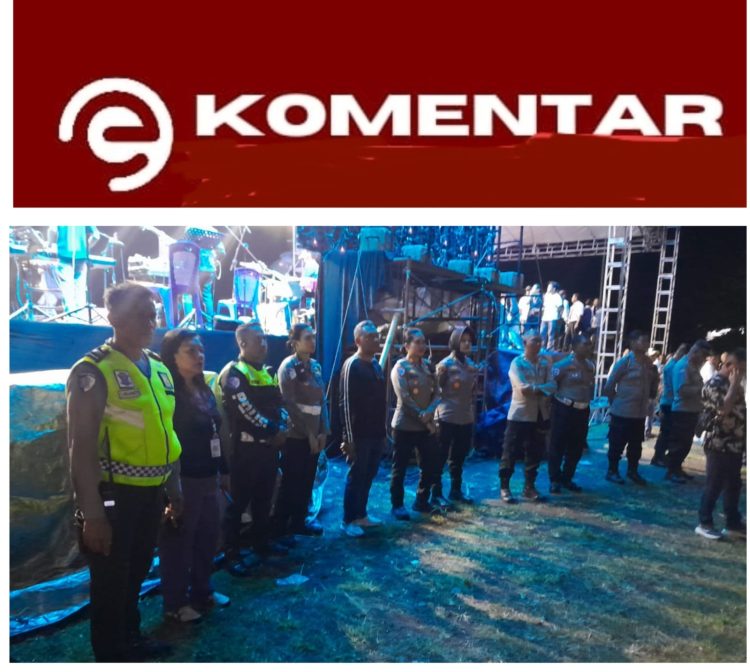 Ratusan Personel TNI Polri dan Dishub Amankan KKR & Seminar Persekutuan Doa Miracle di Kota Bitung