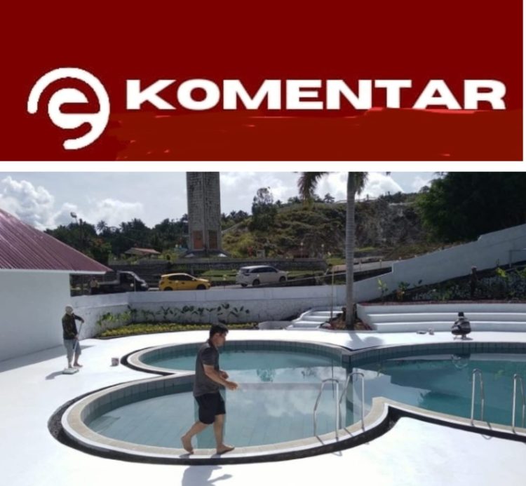 Gubernur Yulius Selvanus Sentuh Langsung Renovasi Bukit Kasih Kanonang untuk Bangkitkan Pariwisata