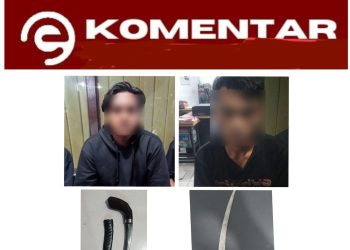 Humas Polres Bitung  Tim Resmob Polres Bitung Ringkus Dua Pelaku Penikaman di Girian Indah