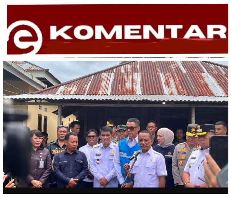 kunjungan Menteri Energi dan Sumber Daya Mineral di Langowan