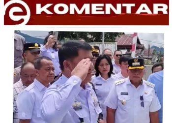 Gubernur Sulut Yulius Selvanus Tabur Bunga di Makam Kakek Buyut Presiden Prabowo di Langowan