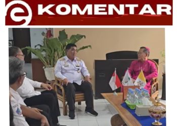 Gubernur Yulius Selvanus dan Uskup Manado Teguhkan Sinergi Gereja Pemerintah Lewat Ziarah Kasih