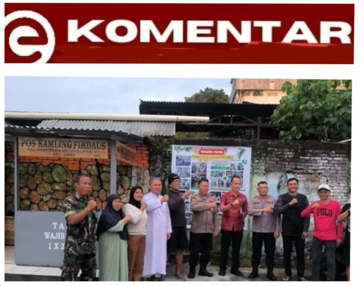 Kapolsek Sario Resmikan Pos Kamling, Wujud Nyata Komitmen Bersama Warga Jaga Kamtibmas