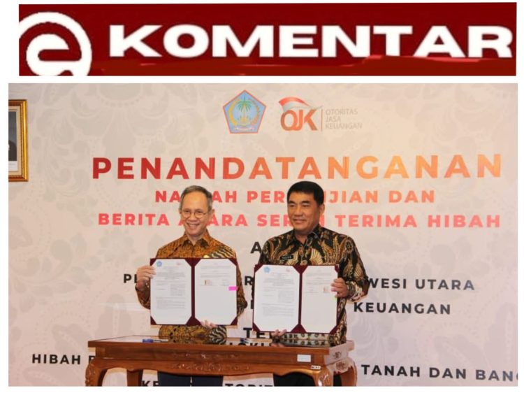 Pemprov Sulut Dorong Literasi Keuangan Lewat Hibah Aset ke OJKGubernur Sulawesi Utara,