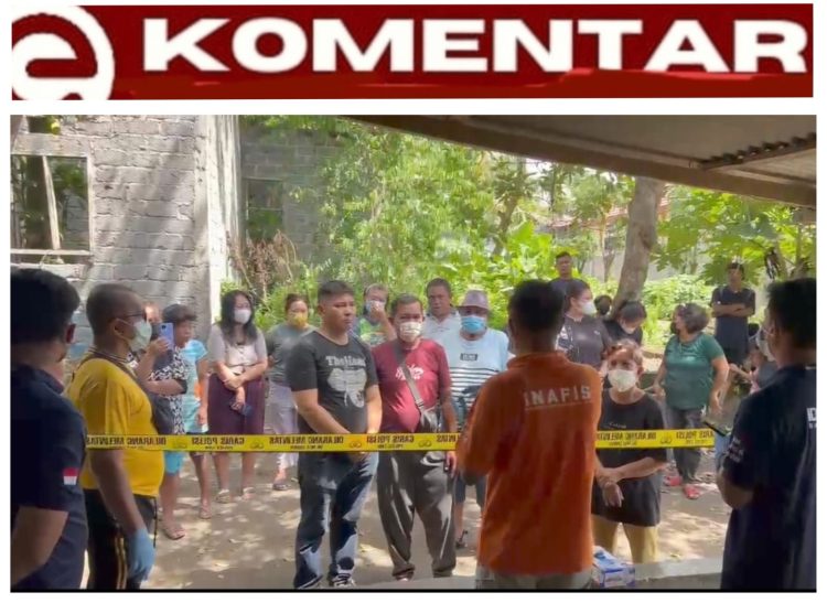 Penemuan Jenazah Pria di Tanjung Merah, Bitung: Polisi Lakukan Olah TKP, Keluarga Terima Kejadian