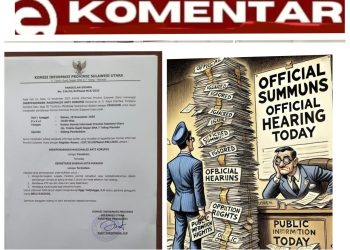 INAKOR: Sekda Manado Harus Hormati Panggilan Lembaga Negara dan Tidak Boleh Entengkan Sidang Komisi Informasi