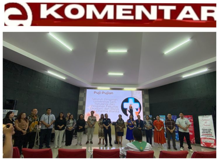 FEB Unsrat Gelar Ibadah Oikumene dan Rayakan Peresmian Program Studi Doktor Ilmu Akuntansi