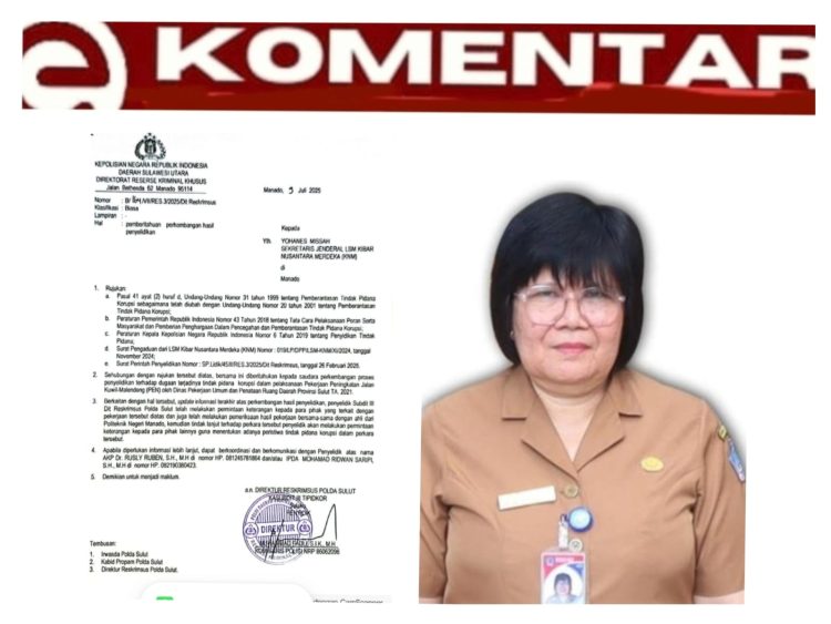 Polda Sulut Sampaikan Perkembangan Penyidikan Dugaan Korupsi Proyek PEN Kawiley–Malendeng