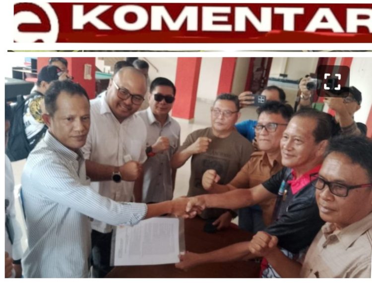 Calvin Castro Resmi Daftar Calon Ketua KONI Manado, Diantar Dua Staf Khusus Gubernur Sulut