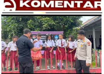 Kapolres Mitra Sapa Siswa SD Watuliney di Tengah Pengamanan, Beri Motivasi untuk Raih Cita-Cita