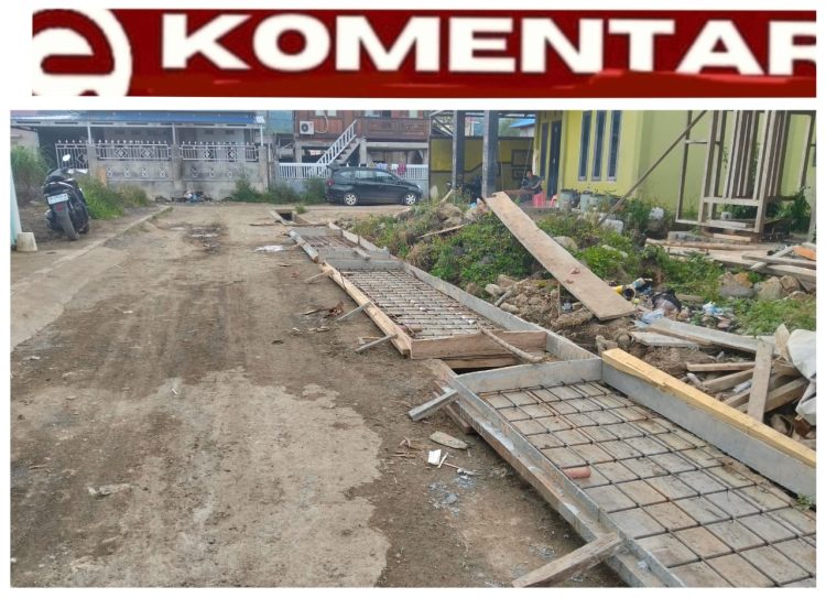 Proyek Tanpa Papan Informasi di Ratatotok Tuai Sorotan, Warga Pertanyakan Keterbukaan Publik