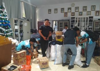 SMA Negeri 9 Manado Salurkan Bantuan Kemanusiaan untuk Korban Bencana di Kepulauan Sitaro