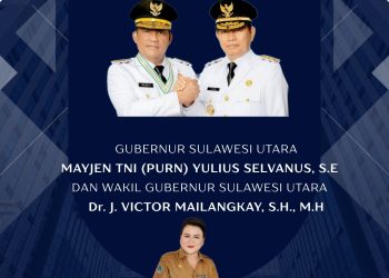 Selamat dan Sukses atas 1 Tahun Kepemimpinan Gubernur Sulawesi Utara, Bpk. Mayjen TNI (Purn.) Yulius Selvanus, S.E dan Wakil Gubernur Sulawesi Utara, Bpk. Dr. J. Victor Mailangkay, S.H., M.H.
