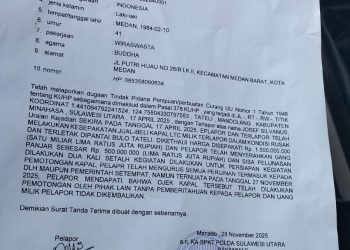 Kapal LCT Dipotong Pihak Ketiga, Ko Acun dan LSM GMPM Desak Kepolisian Daerah Sulawesi Utara Bertindak