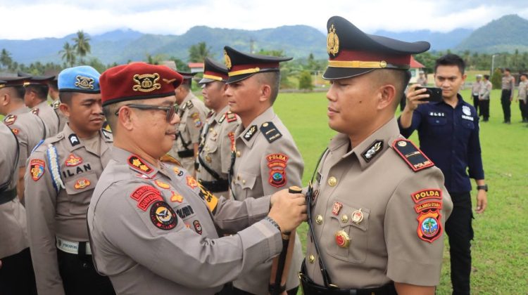 Kapolres Boltim Pimpin Sertijab Wakapolres dan Sejumlah Pejabat Utama