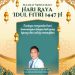 Iklan ucapan selamat hari raya idul Fitri 1 Syawal 1447