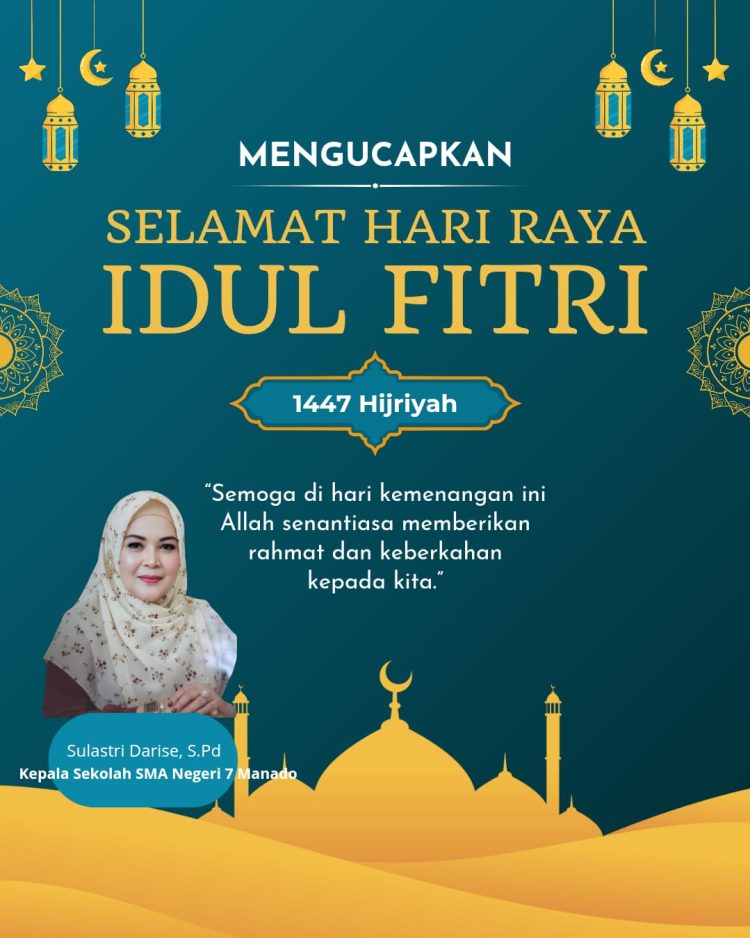 Iklan ucapan selamat hari raya idul Fitri