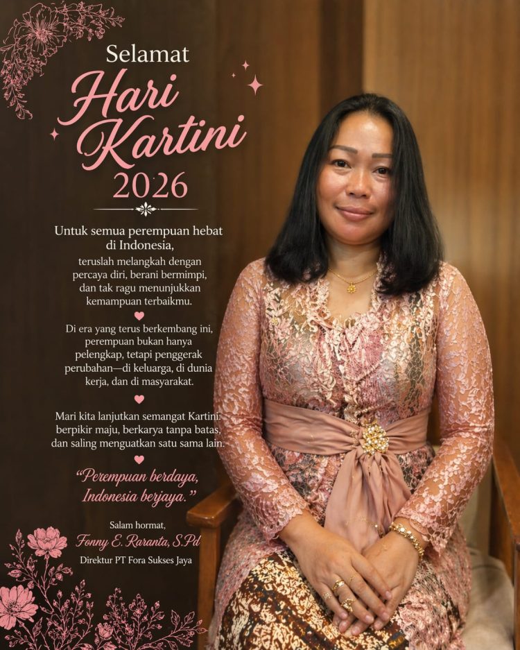 Iklan ucapan selamat hari Kartini 2026