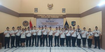 Komitmen Tanpa Kompromi, Lapas Tondano Ikrar Bersih dari HP Ilegal, Pungli, dan Narkoba